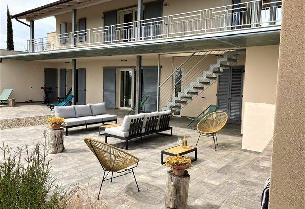 Villa Ombrone: Balcony / Terrace / Patio, Building Exterior, Outdoor