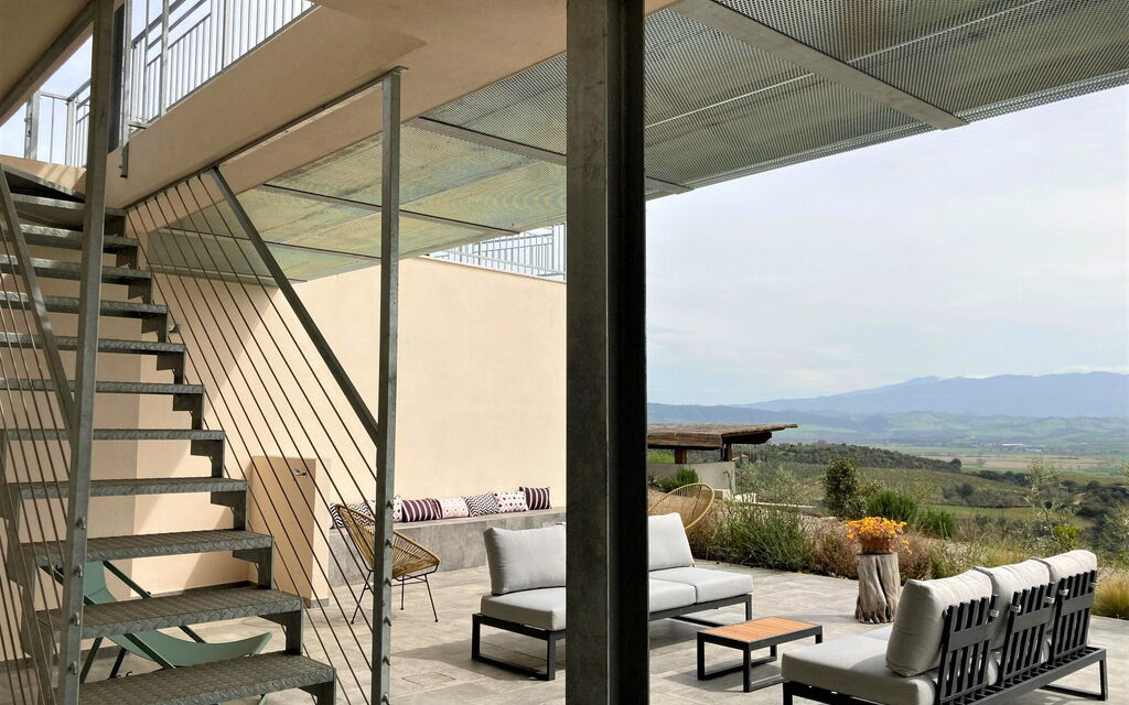 Villa Ombrone: Balcony / Terrace / Patio, Building Exterior, Outdoor, Scenic View