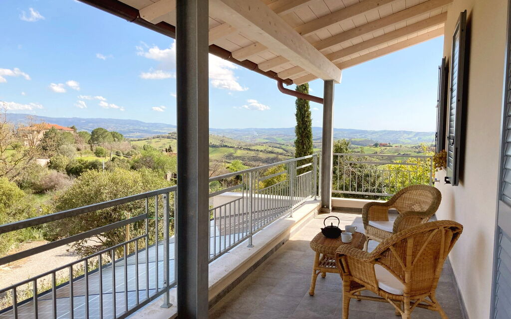 Villa Ombrone: Balcony / Terrace / Patio, Building Exterior, Outdoor, Scenic View