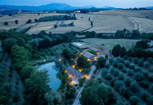 Il Giuncheto Casale Rooms, Pool, Umbrian Countryside: Autumn, Scenic View, Spring, Summer