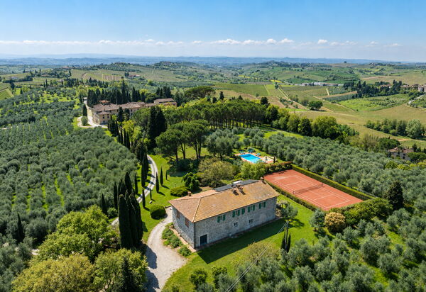 Il Leccio, Vinci, Private Pool and Tennis: Autunno, Estate, Primavera, Vista Panoramica