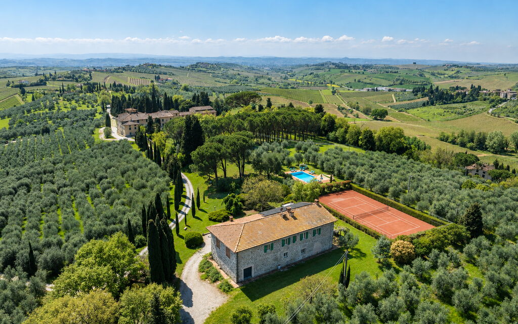 Il Leccio, Vinci, Private Pool and Tennis: Autunno, Estate, Primavera, Vista Panoramica