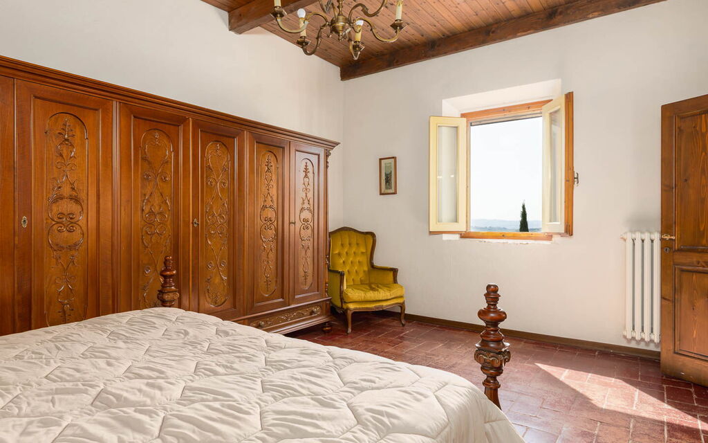 Il Leccio, Vinci, Private Pool and Tennis: Autunno, Camera da letto, Estate, Primavera