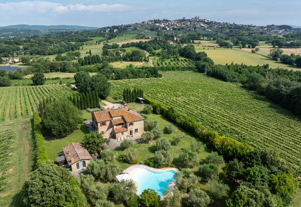 Podere Il Pozzangone, Lucignano: Autumn, Scenic View, Spring, Summer