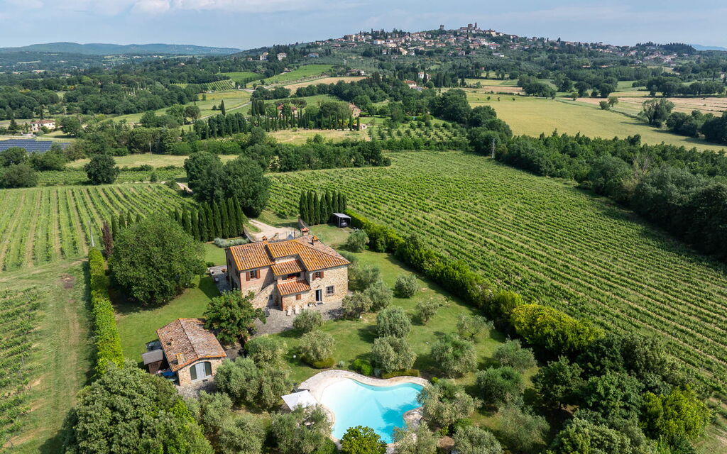 Podere Il Pozzangone, Lucignano: Autunno, Estate, Primavera, Vista Panoramica