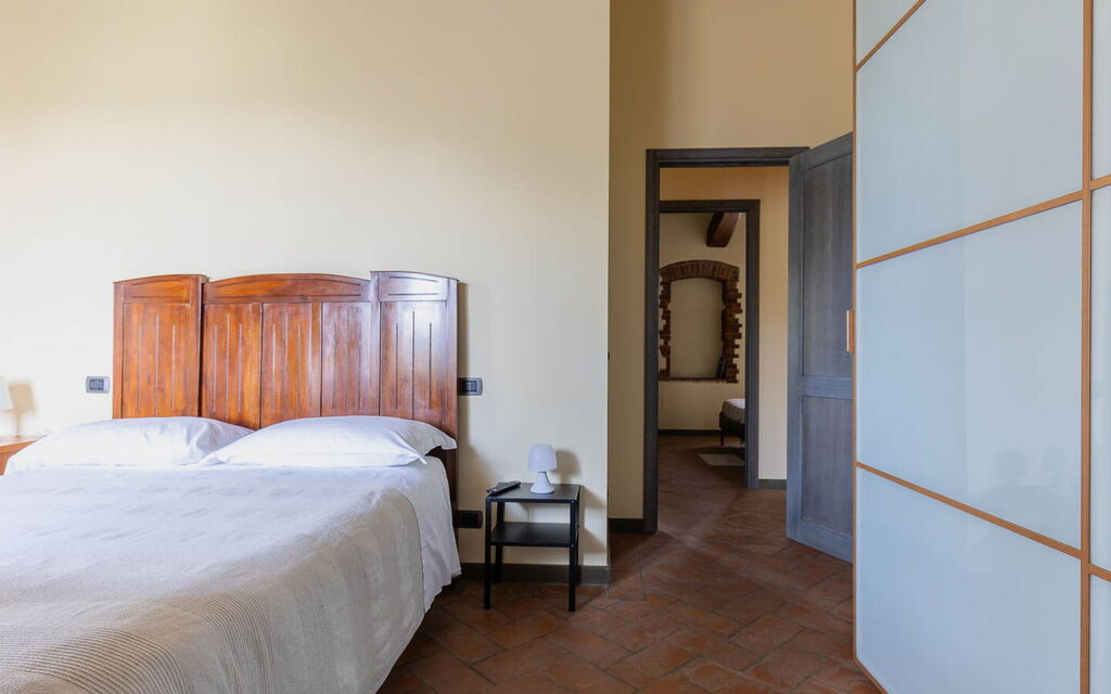 Podere Il Pozzangone, Lucignano: Autunno, Camera da letto, Estate, Primavera