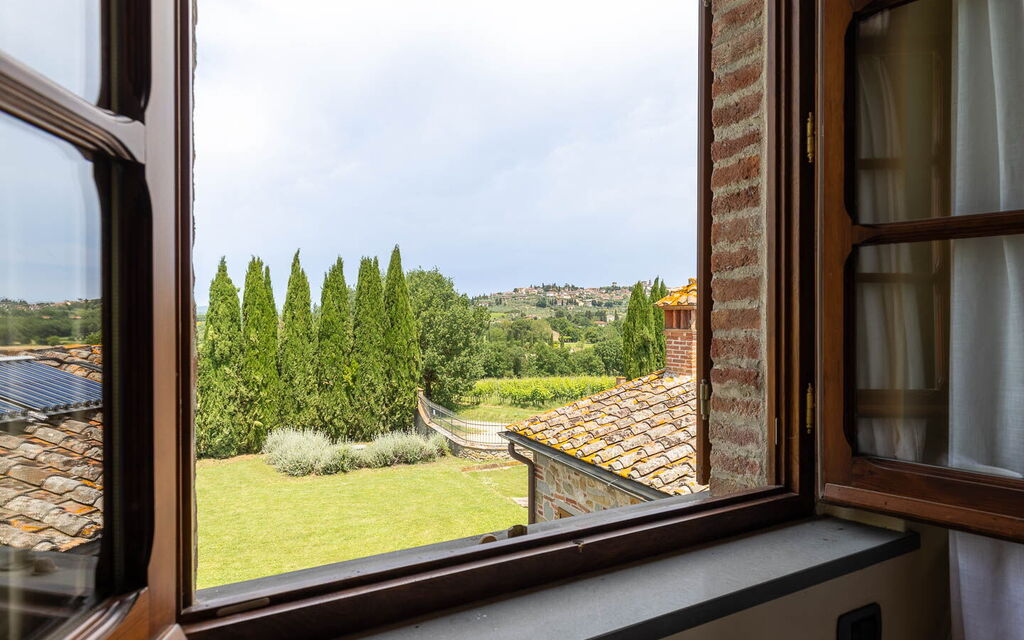 Podere Il Pozzangone, Lucignano: Autunno, Estate, Primavera, Vista Panoramica