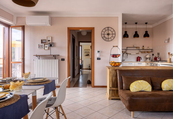 Terrazza sulla Luna, Casciana Terme: Autumn, Kitchen, Living Room, Spring, Summer