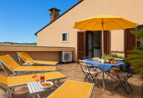 Terrazza sulla Luna, Casciana Terme: Autumn, Balcony / Terrace / Patio, Spring, Summer