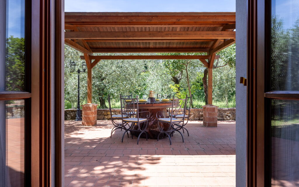 Il Cipresso, Casa Lucia, Cortona: Autumn, Balcony / Terrace / Patio, Spring, Summer