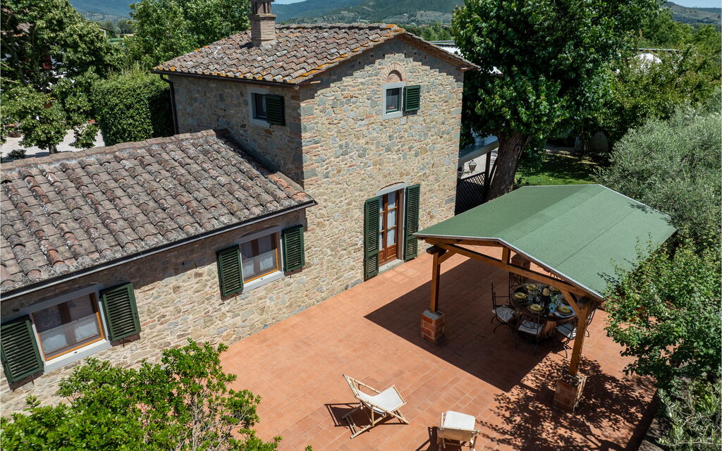 Il Cipresso, Casa Lucia, Cortona: Autumn, Balcony / Terrace / Patio, Spring, Summer