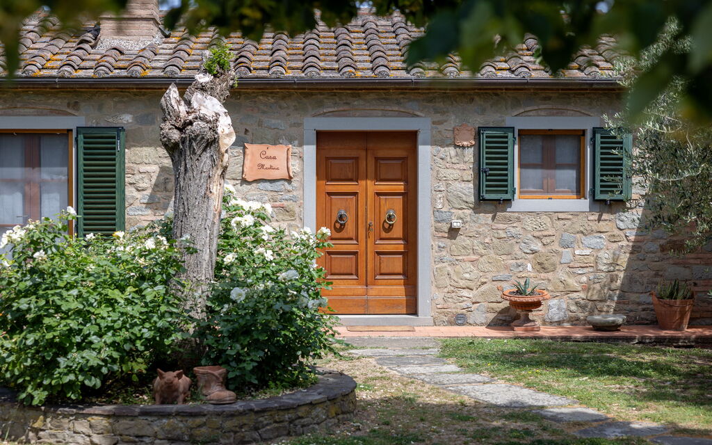 Il Cipresso, Casa Martina, Cortona: Autumn, Garden, Main Entrance, Spring, Summer