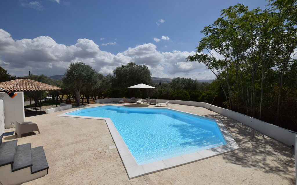 Villa Chiaramonte Gulfi: Autunno, Balcone / Terrazza / Patio, Estate, Giardino, Piscina, Primavera