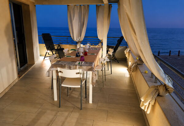 Appartamento Tramonto sul Mare: Autumn, Balcony / Terrace / Patio, Spring, Summer