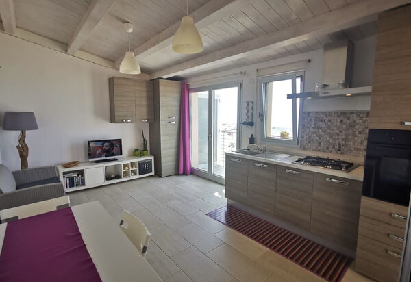 Appartamento Tramonto sul Mare: Autumn, Kitchen, Living Room, Spring, Summer