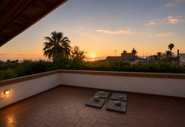 Villa Lina: Autumn, Balcony / Terrace / Patio, Building Exterior, Garden, Spring, Summer