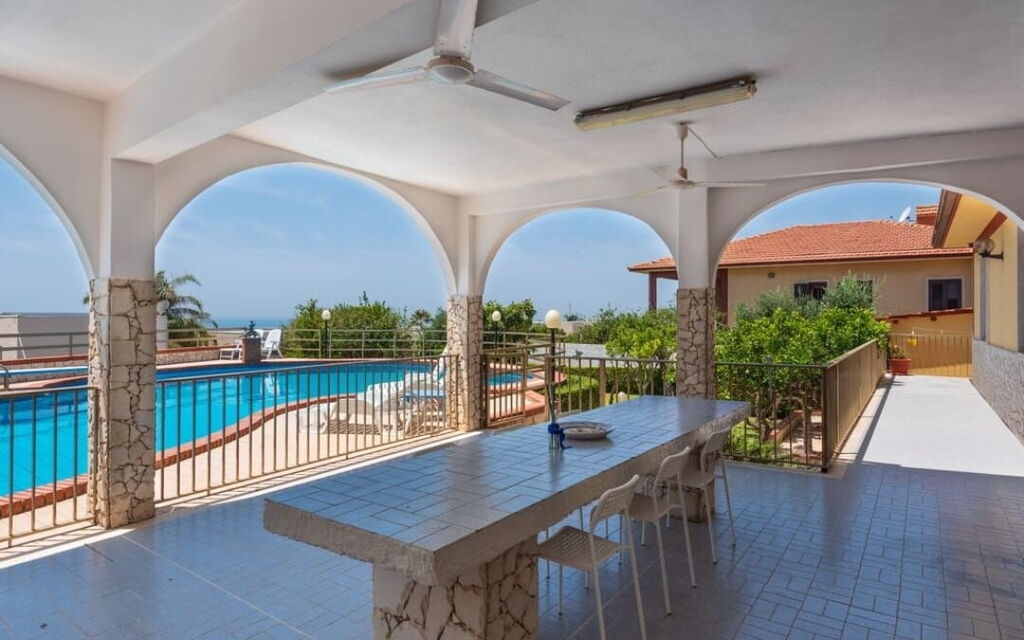 Villa Sole Mare: Autunno, Balcone / Terrazza / Patio, Estate, Primavera