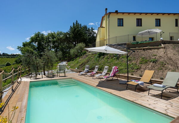 Villa i Fiori: all'aperto, Esterni, Giardino, Piscina
