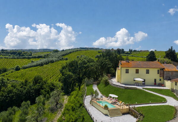 Villa i Fiori: Estate, Esterni, Giardino, Piscina, Vista Panoramica