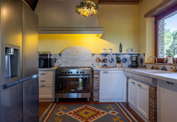 Villa Santa Barbara: Autunno, Cucina, Estate, Primavera, Sala da pranzo, Soggiorno