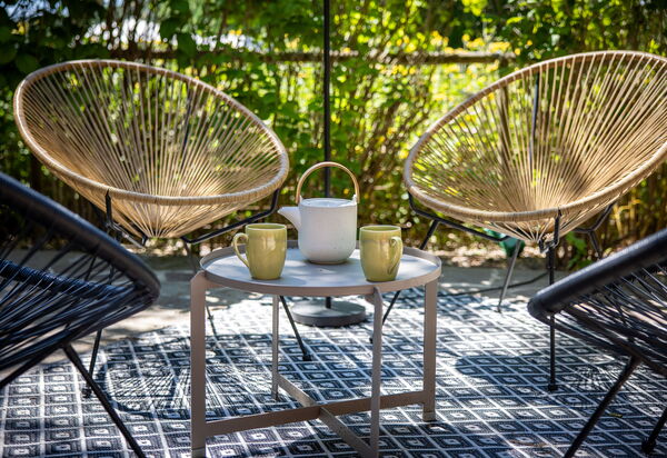 Villa Santa Barbara: Autunno, Balcone / Terrazza / Patio, Estate, Giardino, Piscina, Primavera