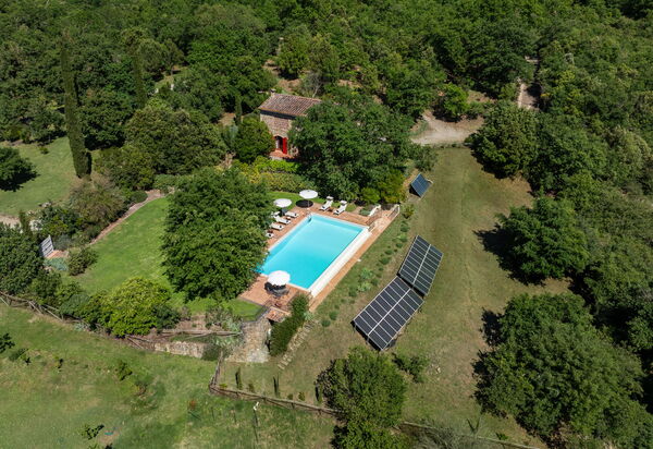 Villa Santa Barbara: Autunno, Estate, Esterni, Giardino, Piscina, Primavera