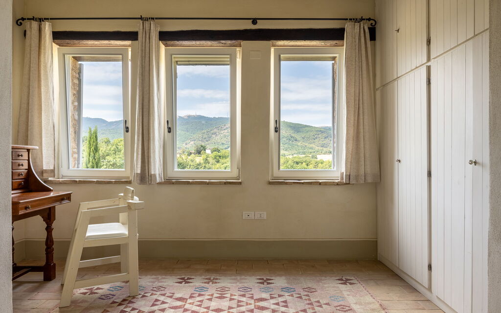 Il Casale al Colle, Private Garden, Hills View: Autumn, Scenic View, Spring, Summer