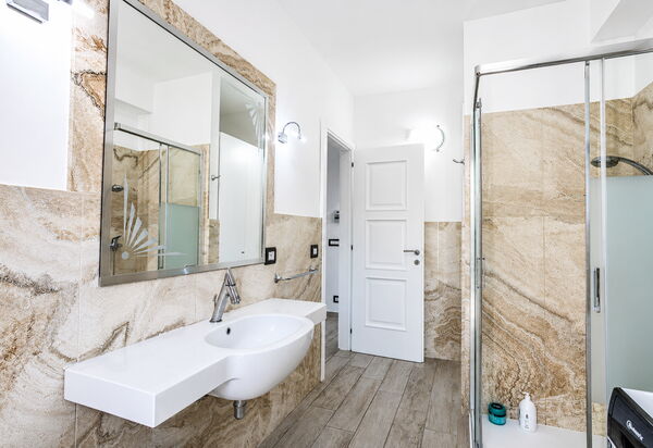 Villa Monaco: Bagno