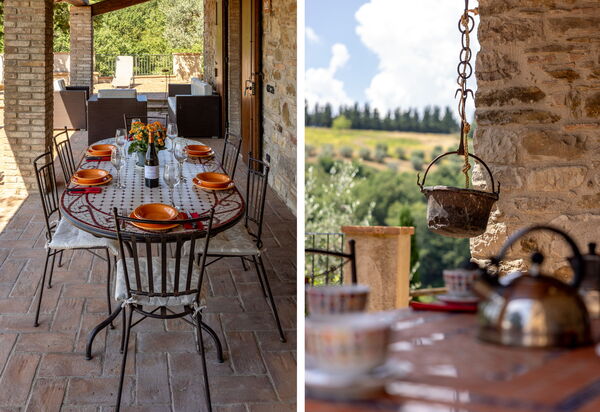 Villa Daluma, Private Pool in Todi: Autunno, Estate, Giardino, Primavera