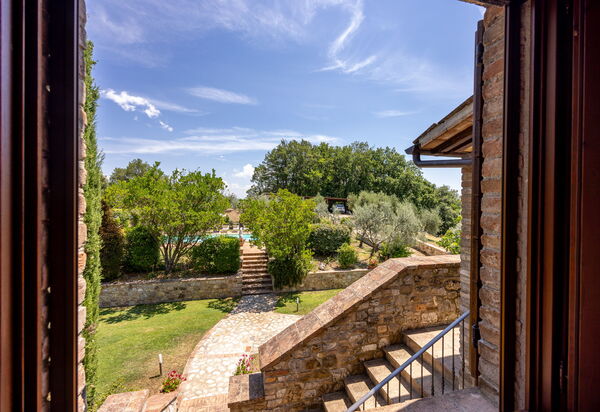 Villa Daluma, Private Pool in Todi: Autunno, Estate, Primavera, Vista Panoramica