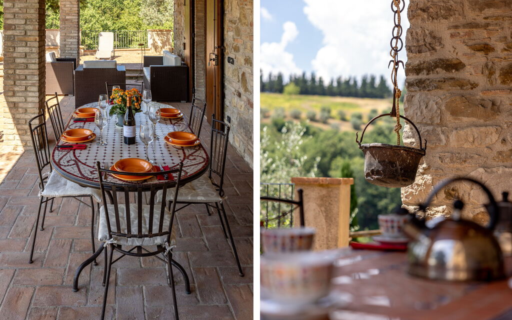 Villa Daluma, Private Pool in Todi: Autunno, Estate, Giardino, Primavera