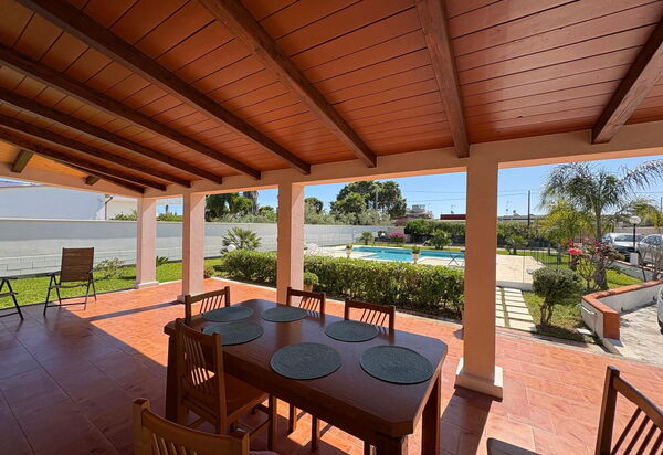 Villa Gloria: Autumn, Balcony / Terrace / Patio, Pool, Spring, Summer