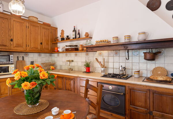 Podere Le Capannucce: Kitchen