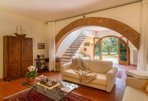 Podere Le Capannucce: Living Room
