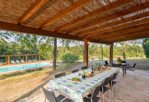 Podere Le Capannucce: Balcony / Terrace / Patio