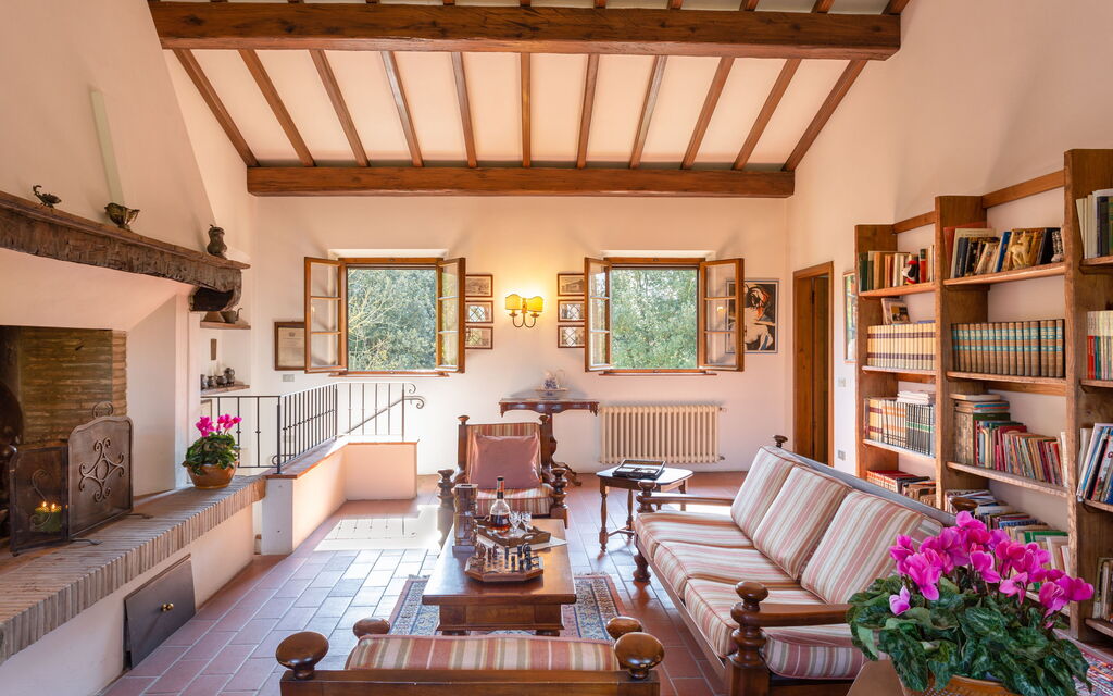 Podere Le Capannucce: Living Room