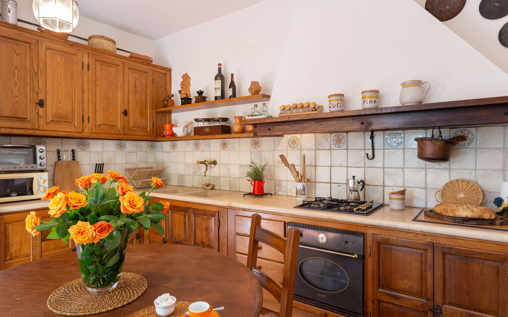 Podere Le Capannucce: Kitchen