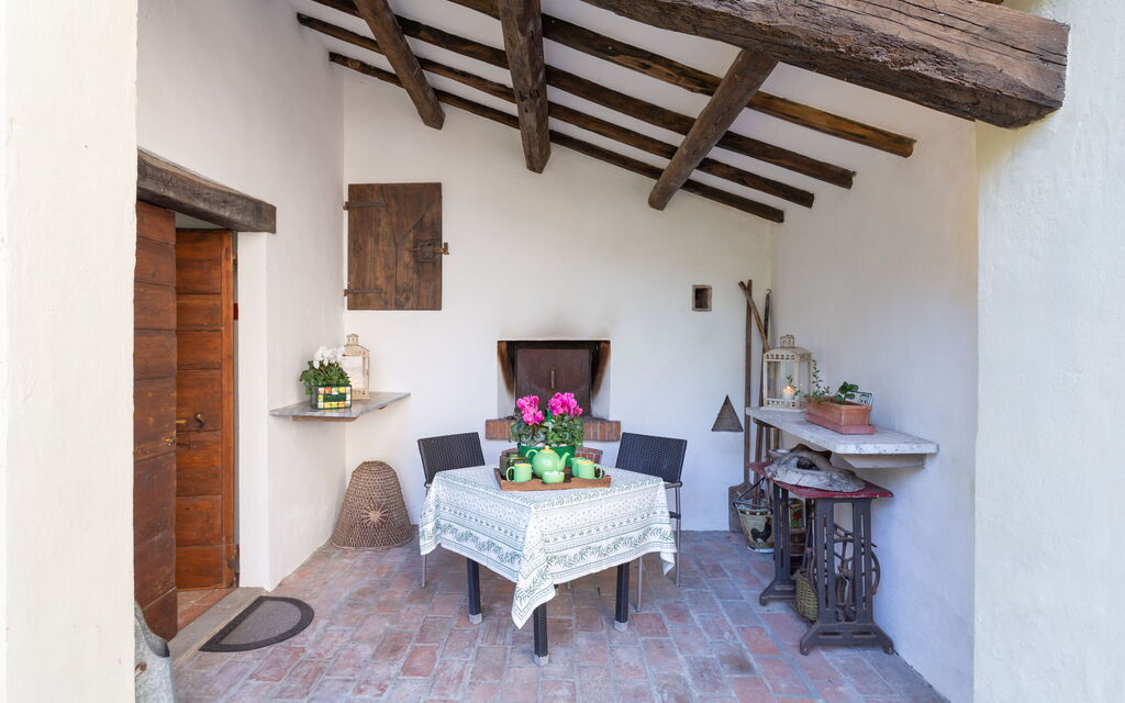 Podere Le Capannucce: Balcony / Terrace / Patio