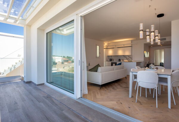 Terrazza Mare, Jacuzzi and Seaview: Autunno, Cucina, Estate, Primavera, Soggiorno