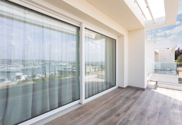 Porto di Luce Luxury, Jacuzzi and Seaview: Autunno, Balcone / Terrazza / Patio, Estate, Primavera