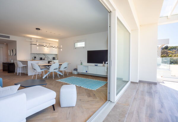 Porto di Luce Luxury, Jacuzzi and Seaview: Autunno, Cucina, Estate, Primavera, Soggiorno