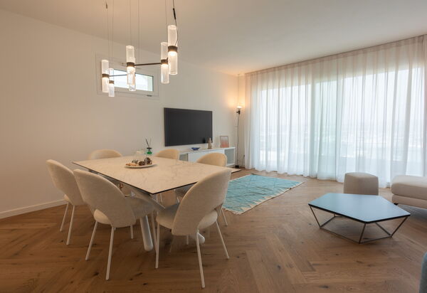 Porto di Luce Luxury, Jacuzzi and Seaview: Autunno, Cucina, Estate, Primavera, Soggiorno