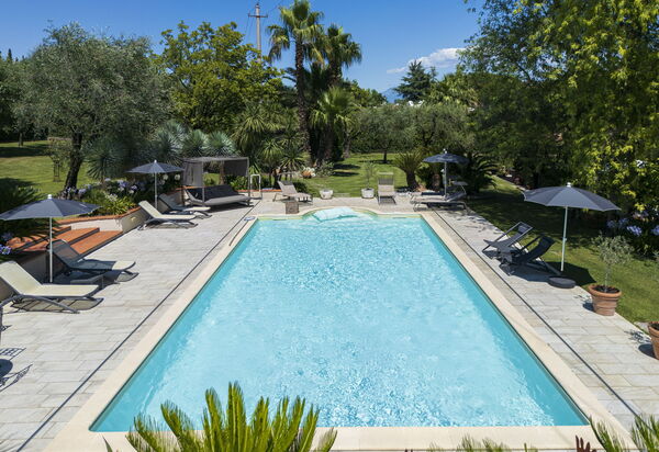 Villa El Perlè, Padenghe sul Garda: Autunno, Estate, Piscina, Primavera