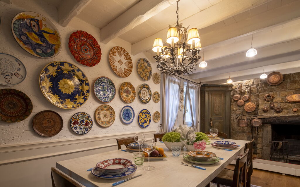 Villa El Perlè, Padenghe sul Garda: Autunno, Estate, Primavera, Sala da pranzo