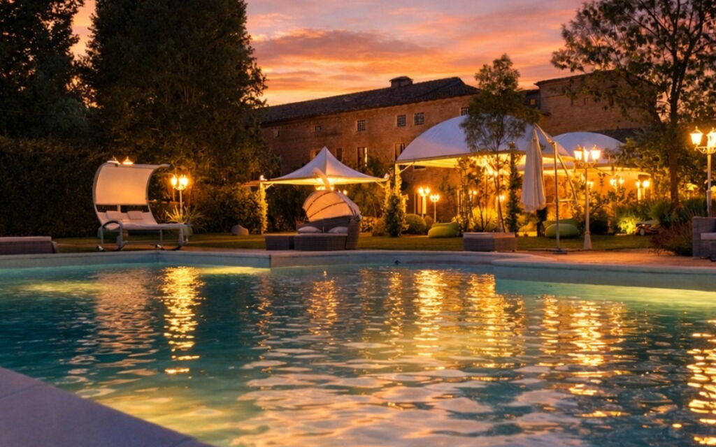 Villa Mirandola: Autunno, Estate, Piscina, Primavera