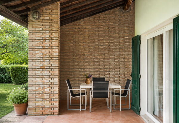 Casa Mancini, Holiday Villa, San Galgano: Autumn, Balcony / Terrace / Patio, Garden, Spring, Summer