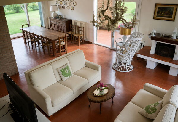Casa Mancini, Holiday Villa, San Galgano: Autumn, Dining Room, Living Room, Spring, Summer