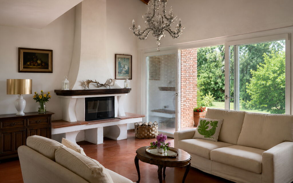 Casa Mancini, Holiday Villa, San Galgano: Autumn, Living Room, Spring, Summer