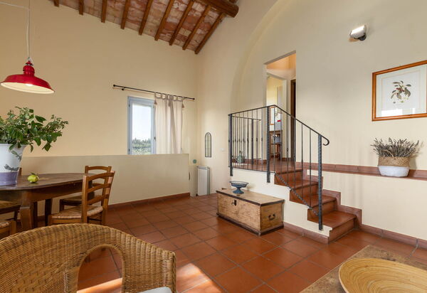 La Certaldina, Luna Apartment: Autumn, Living Room, Spring, Summer