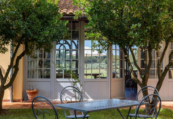 La Certaldina, Luna Apartment: Autumn, Balcony / Terrace / Patio, Spring, Summer